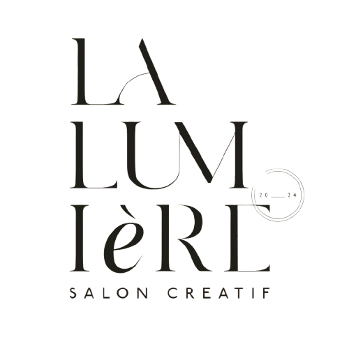 LaLumiére logo, a stylized brand emblem with text-based design.